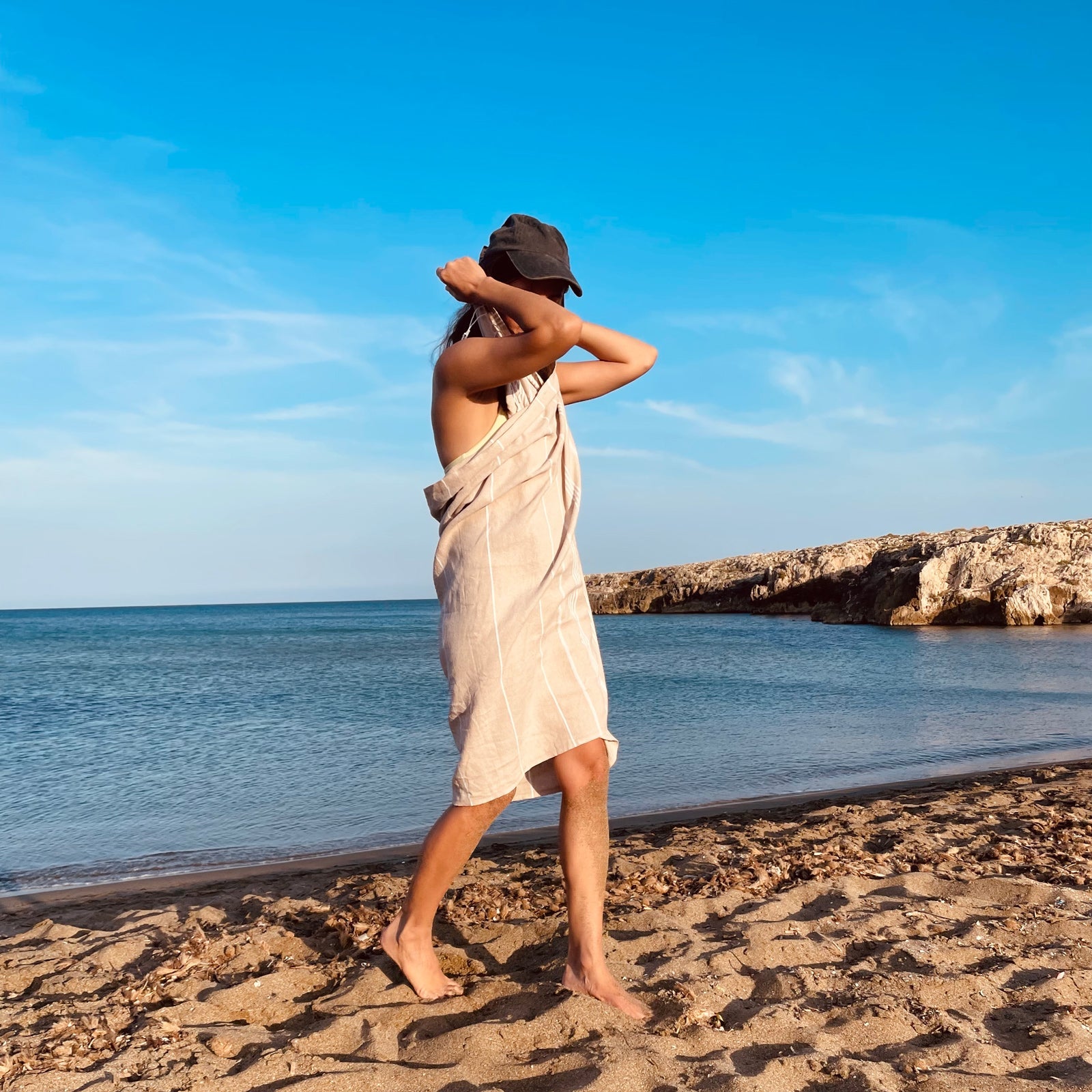BEACH BOYS Beige - Das perfekte Strandtuch