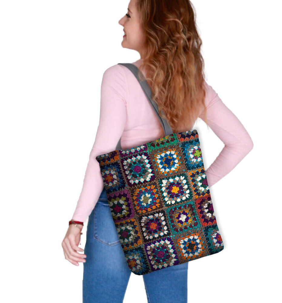 Frania Shoulder Bag In Canvas Sunny Line Bertoni