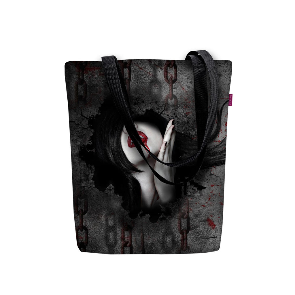 Alice Shoulder Bag In Canvas Sunny Line Bertoni